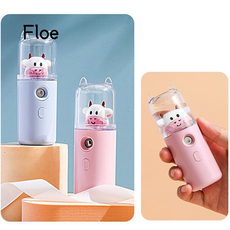 Fl Spray Steamer Pelembab Genggam Portable 30ml Untuk Perawatan Kulit Wajah