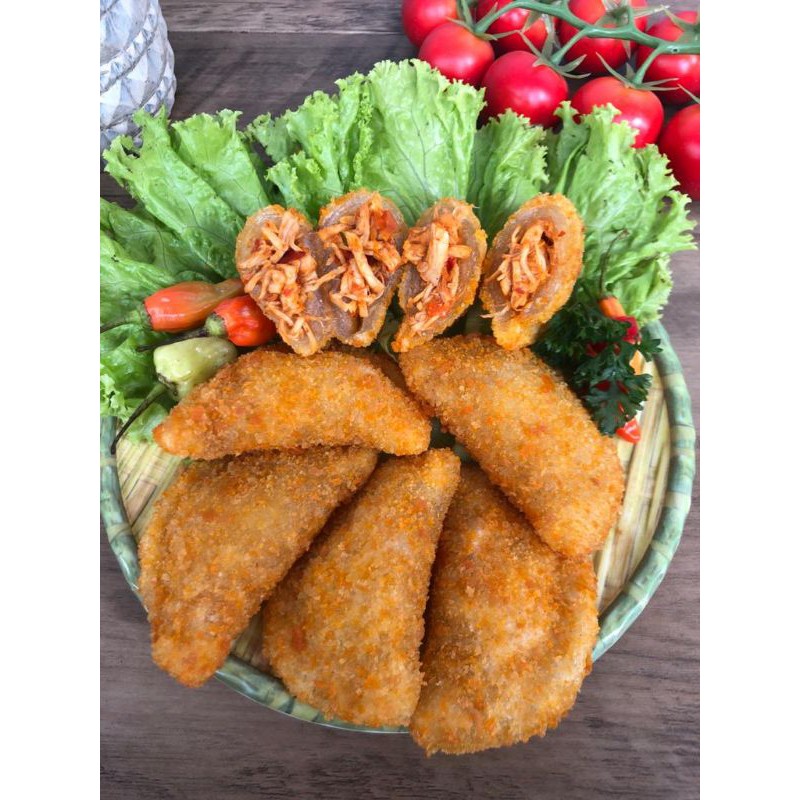 

Cireng Suwir Isi Ayam Ponmut Pedas Enak Cemilan Frozen Snack