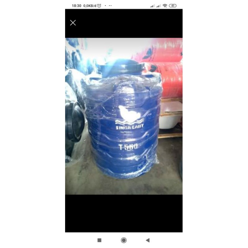 Toren air singa laut 550 liter