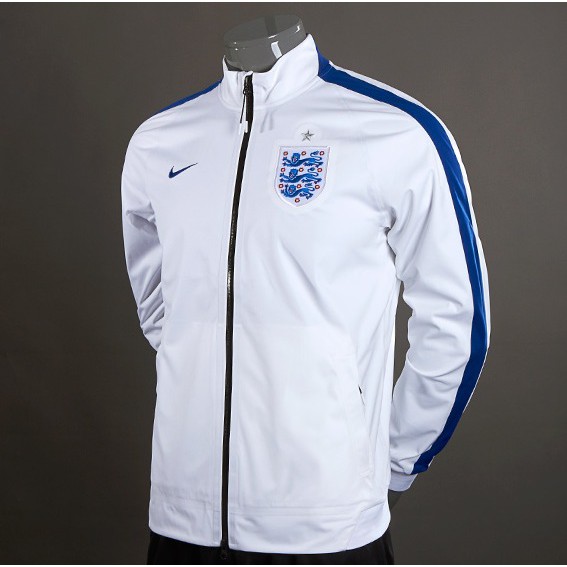 PREMIUM Jaket Bola Grade Ori England White OBRAL (Only For Size XL) LIMITED