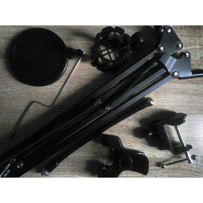 Preloved Microphone Stand Holder Hp bekas