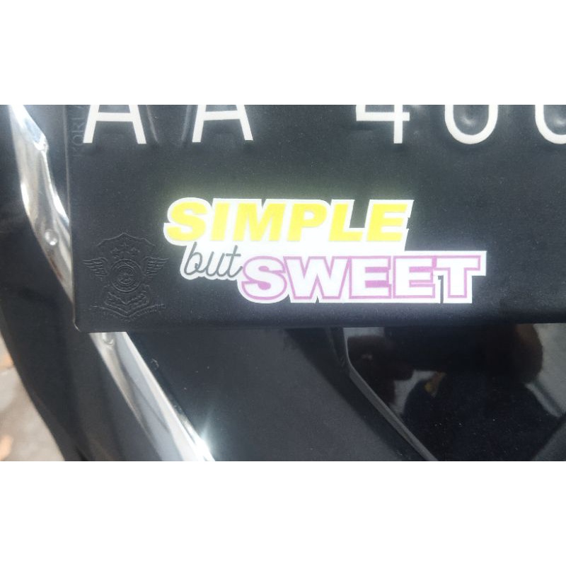 

stiker cutting simple but sweet