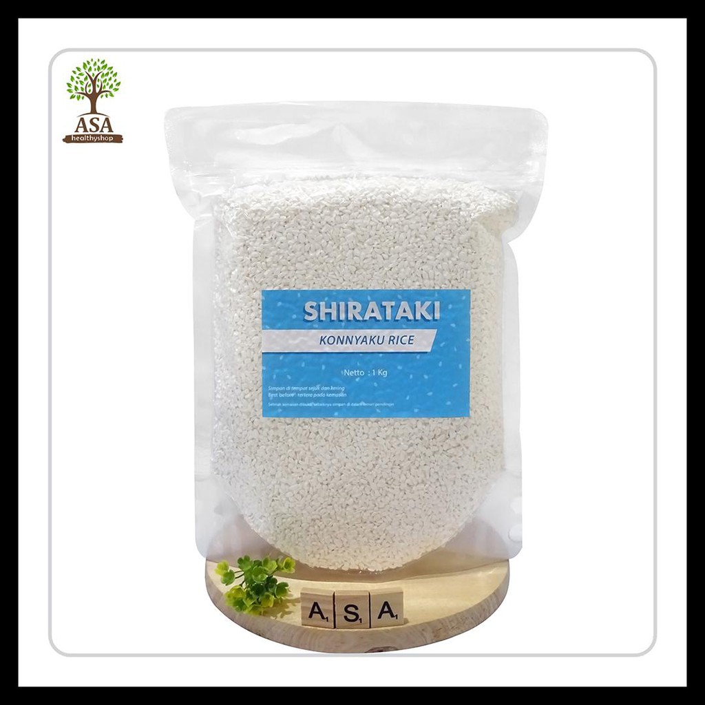 Promo Shirataki Konnyaku Rice - Beras Shirataki 1Kg