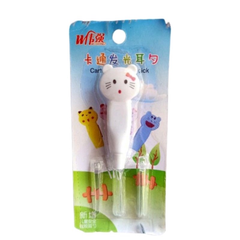 Korek kuping lampu LED KARAKTER