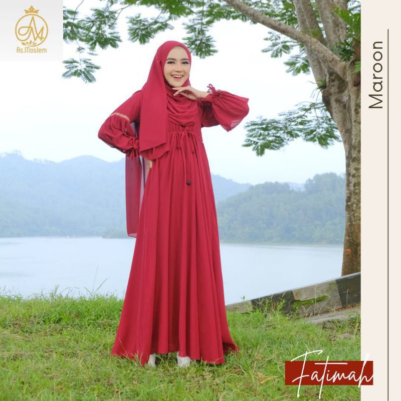 FATIMAH GAMIS SET ORI BY As MOSLEM