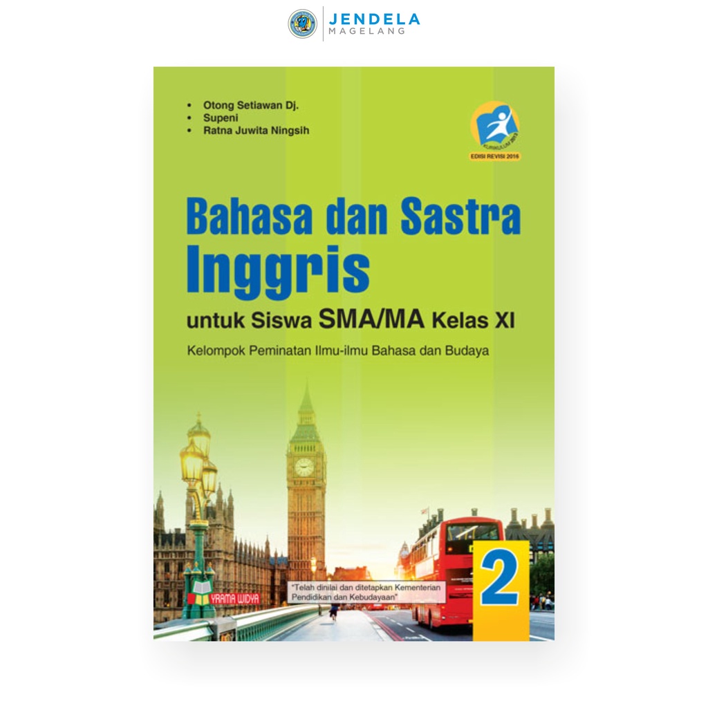 Buku Bahasa dan Sastra Inggris untuk Siswa SMA/MA Kelas XI Peminatan