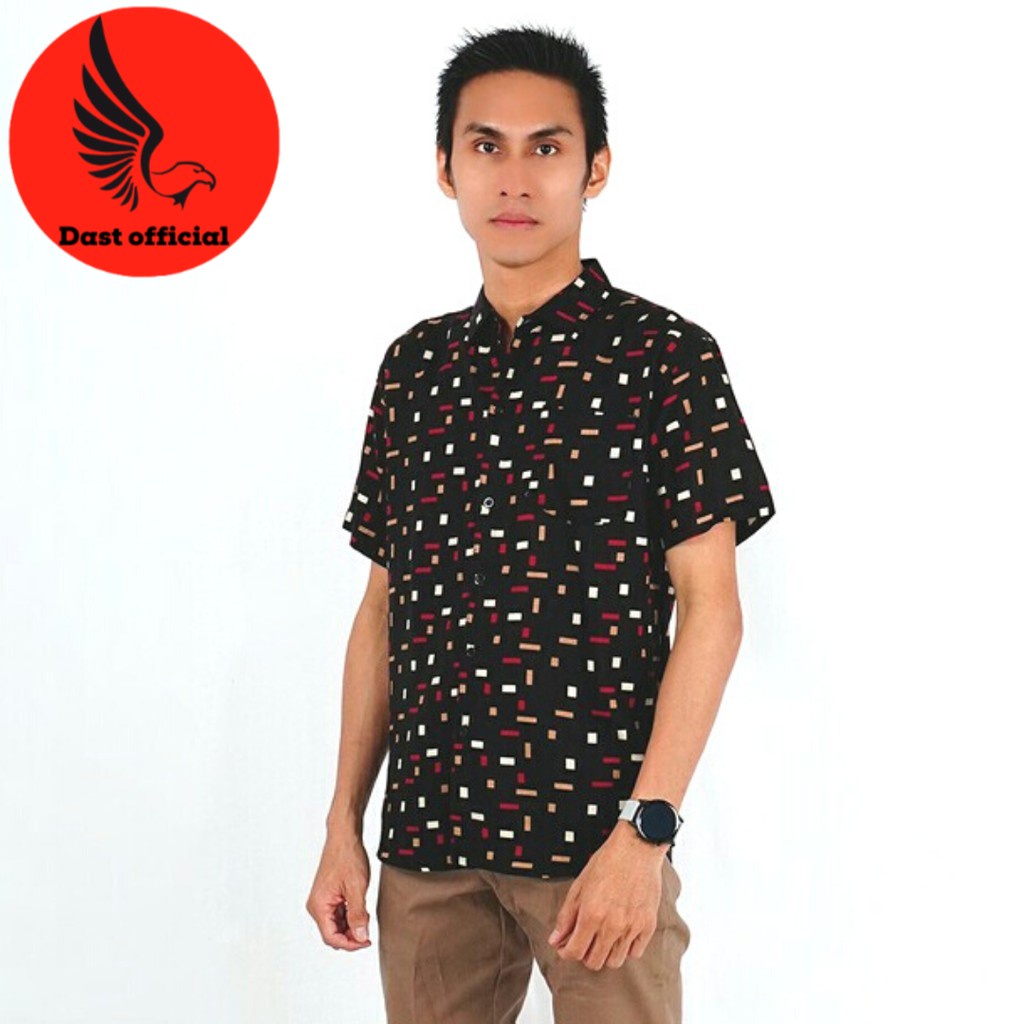 Kemeja Pria Casual Lengan Pendek Kemeja Casual Pria Kemeja Santai Pria Kemeja Cowok