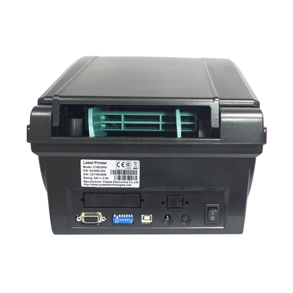 POSTEK C168 PRINTER LABEL BARCODE TRANSFER THERMAL A6 C 168 C-168 CETAK HARGA BARANG RESI JNE JNT POS WAHANA TIKI / SHOPEE