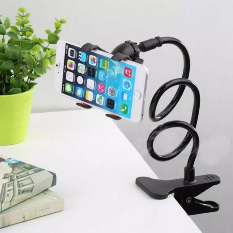 holder lazypod universal buat nonton stand holder meja jepit