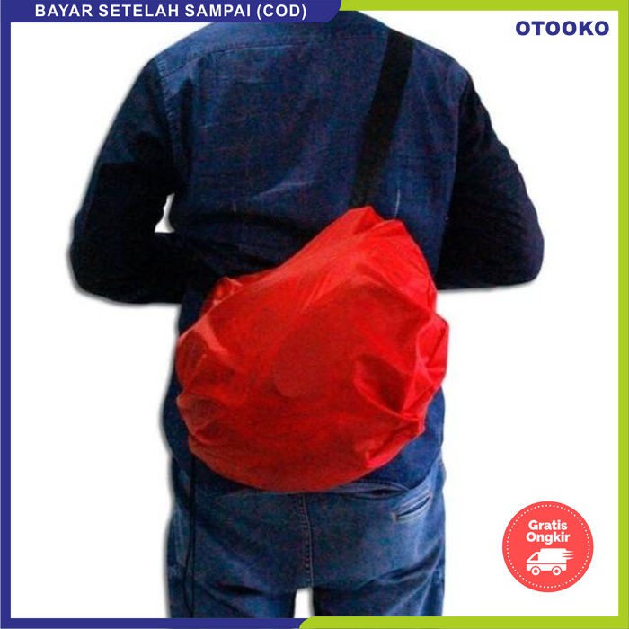 Cover Helm Half Full Face Anti Air Bogo Waterproof Anti Air Model Trendi Tas Anak Motor