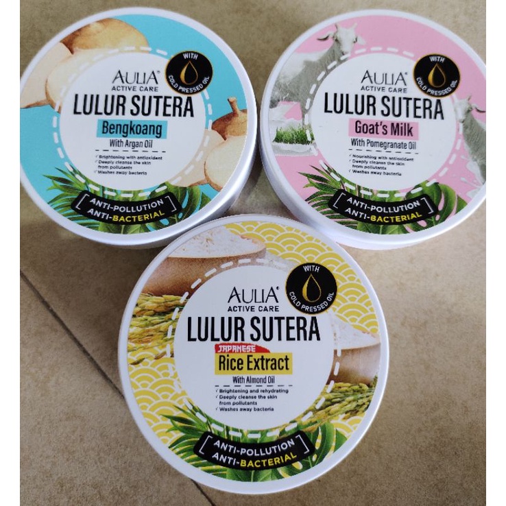 AULIA Lulur Sutera | Body Scrub 250g