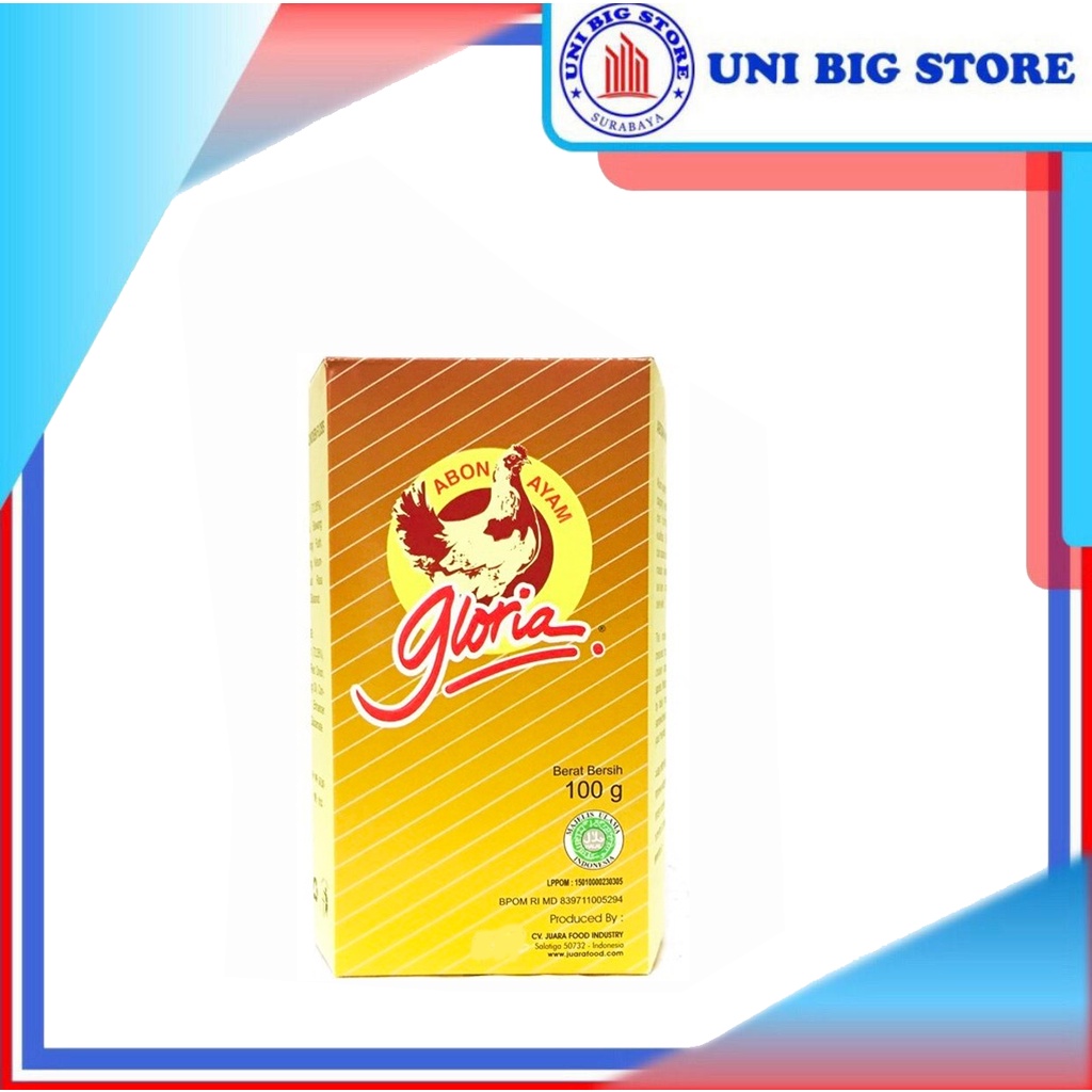 

GLORIA Abon Ayam Kotak 100 gr BOX Chicken Floss