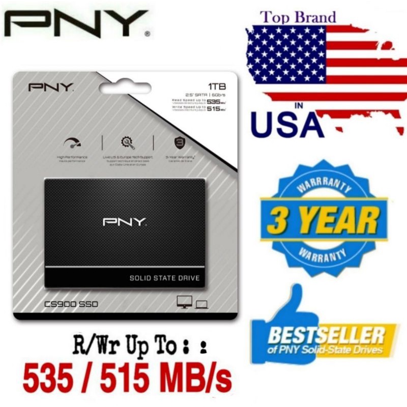 SSD PNY CS900 1TB