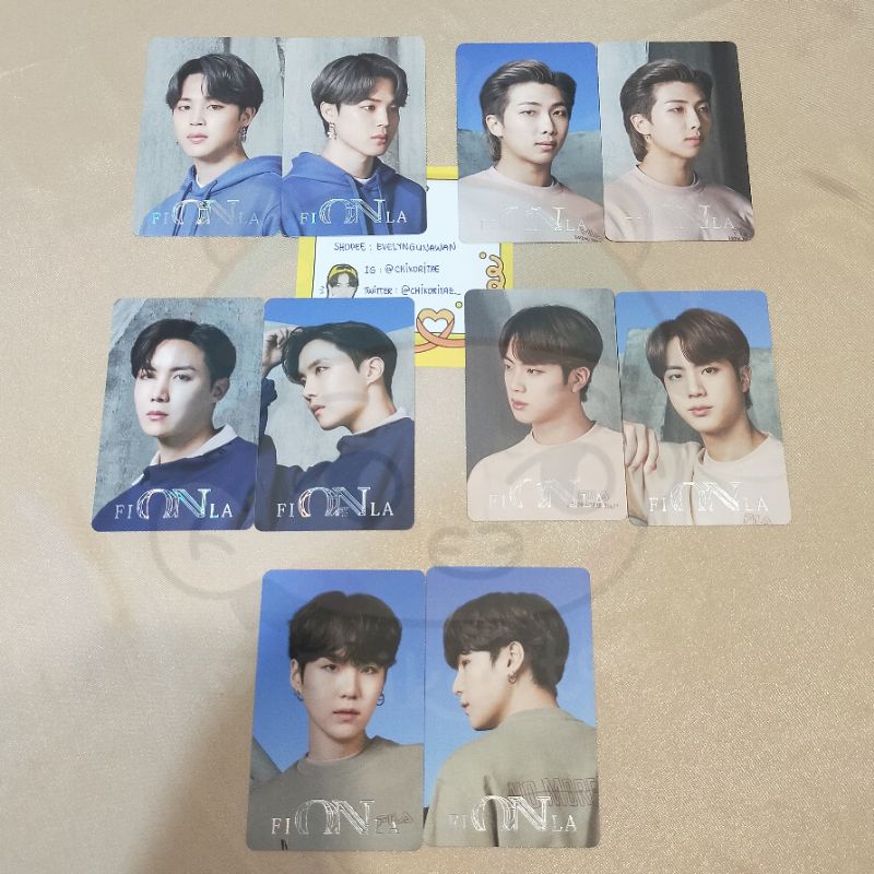 BTS PC FILA ON DAY NIGHT JIMIN JIN SUGA JHOPE NAMJOON