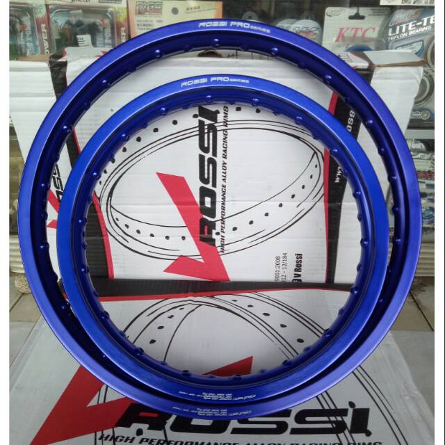 Velg Cross 16 19 - 18 21 Warna Biru Dark Blue - Velg  16 19 18 21 Biru Rossi / Champ