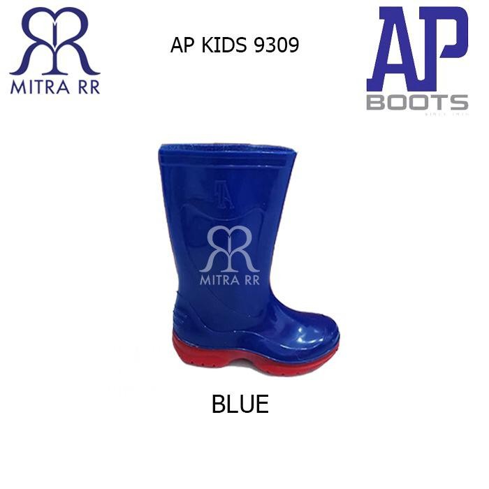 Sepatu AP Kids 9309 Blue / Red AP Boots Anak Sekolah Outbond Biru Merah