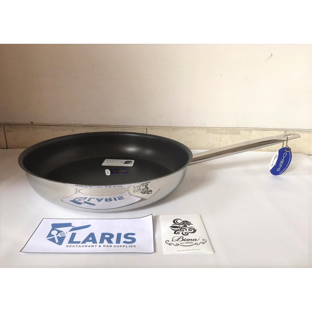 Bima Chef Stainles Steel Non Stick Frying Pan 32 cm / Teflon Bima Anti Lengket
