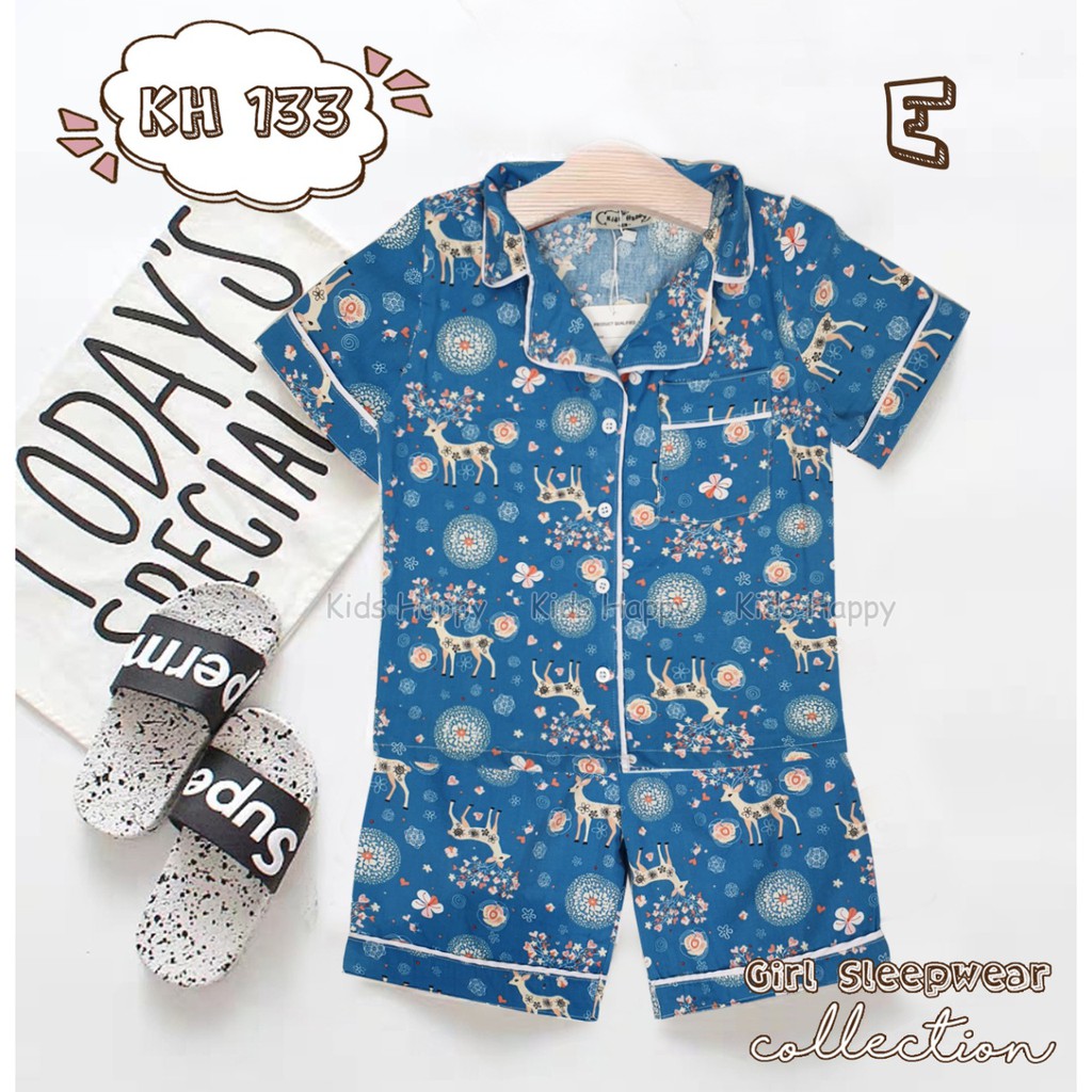KH 133 E PIYAMA ANAK KATUN // BAJU TIDUR ANAK BAHAN KATUN