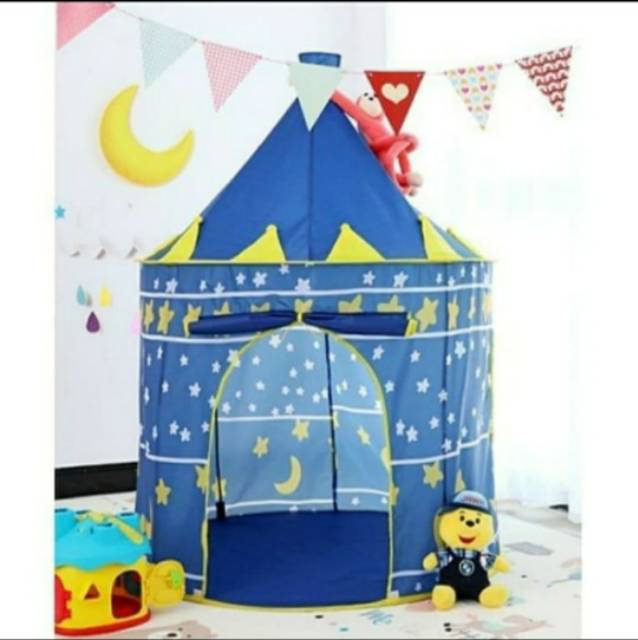 TENDA ANAK CASTLE JUMBO KASTIL Mainan Anak Rumah Rumahan Lipat