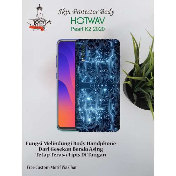 Garskin HP Hotwav Pearl K2 2020 Motif pcb - Free Custom Motif Via Chat