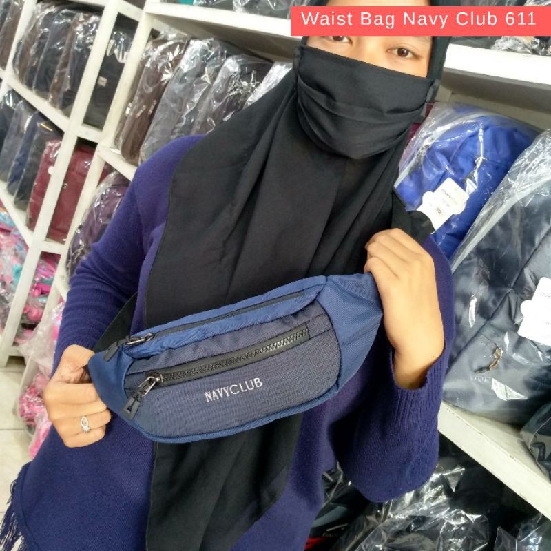 waist bag navy club D1011