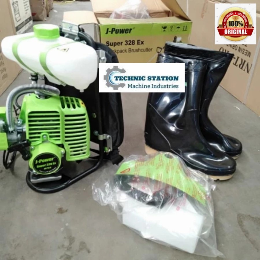 Mesin Potong Rumput Brush Cutter J-Power 328 EX Japan oleh Tanaka