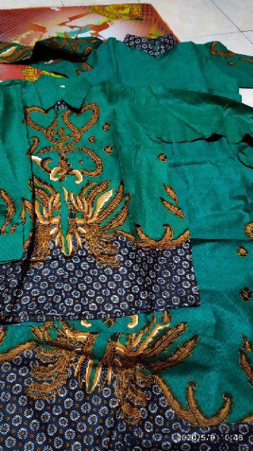 Ada Anak Batik Couple Keluarga Terbaru Model Gamis Katun Soga Batik