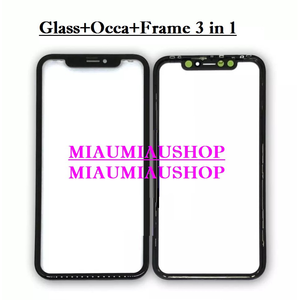 Kaca LCD Kaca Touchscreen Occa Frame iPhone XR LAYAR SENTUH