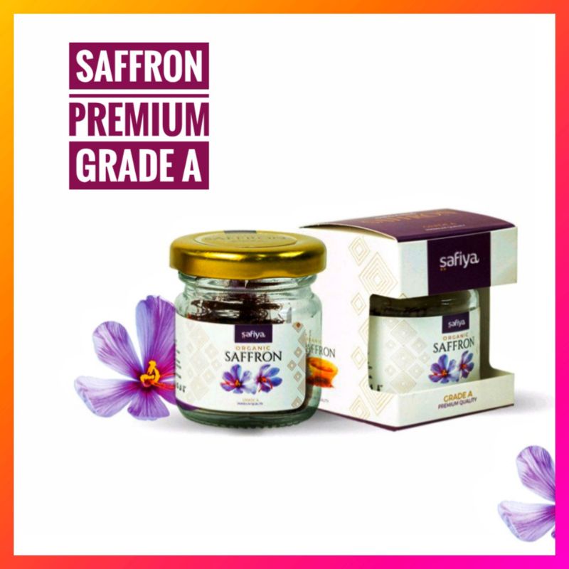 

Saffron | Safron super Negin 1 Gr Premium Vitamin Suplemen Original Safiya