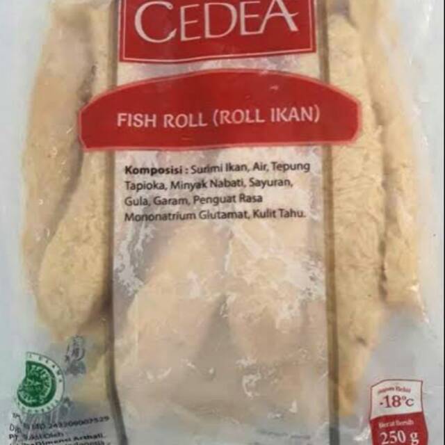 

cedea fish roll 250 gr