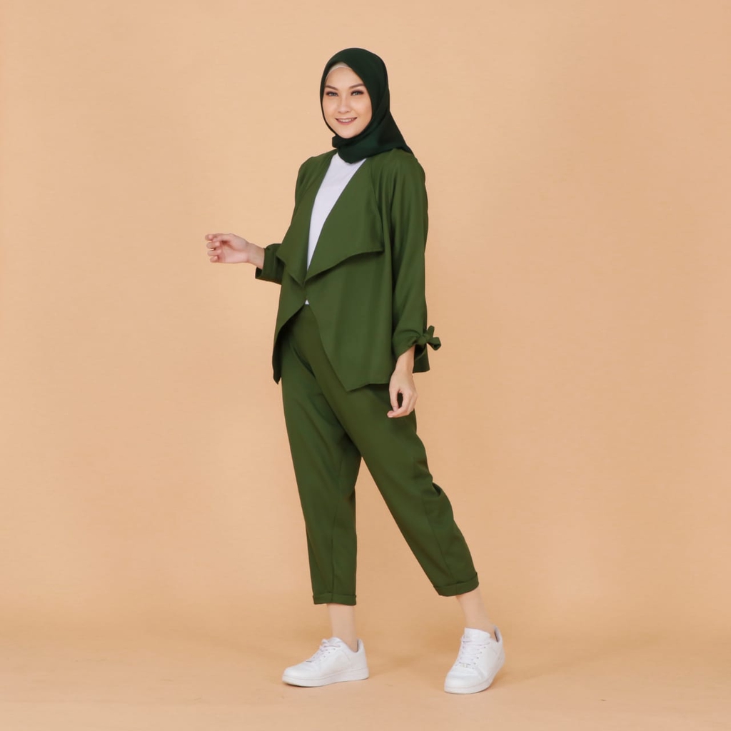 ZAHRA - Setelan Luna Blazer / Pakaian wanita