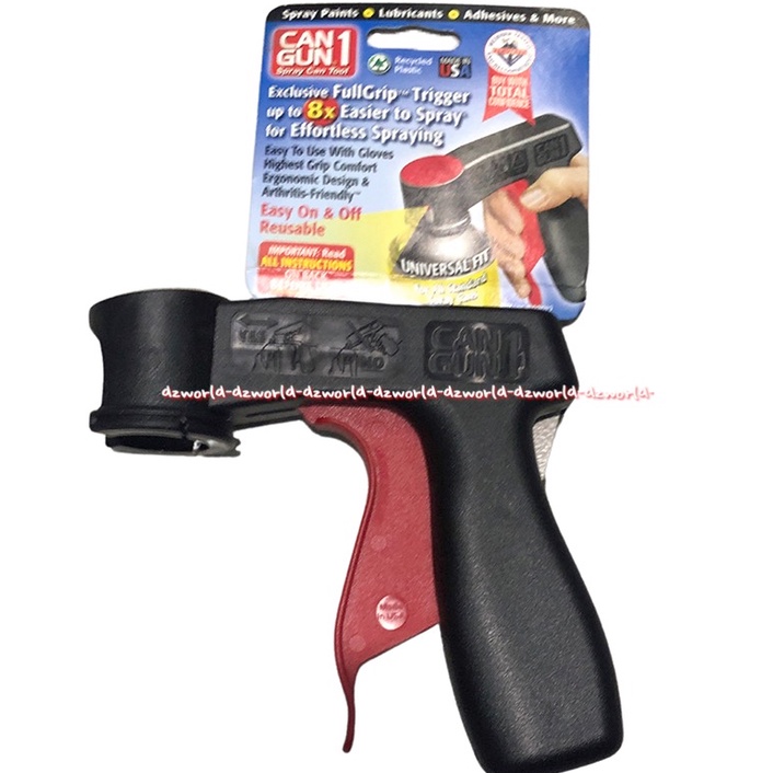 Can Gun 1 Universal Fit Alat Penembak Botol Spray Cat Trigger Alat Bantu Pistol Tembak Cat Semprot Untuk semua Jenis Cat Cangun USA