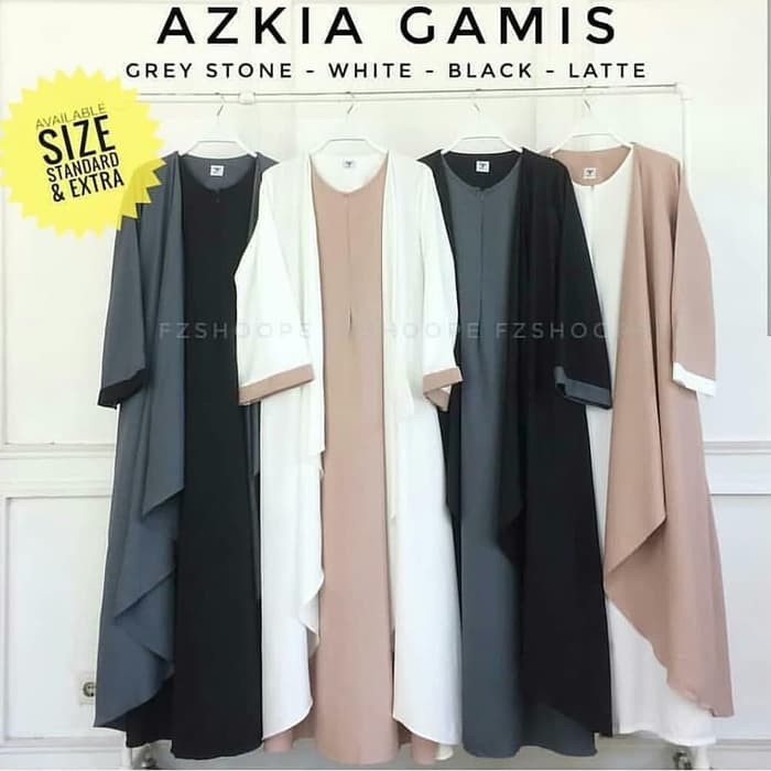 azkia maxi dress muslim / gamis murah /grosir baju hijab bandung
