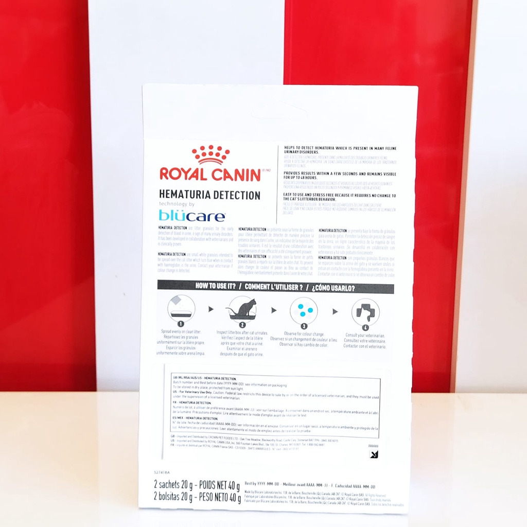 Royal Canin HEMATURIA DETECTION 40Gr RC