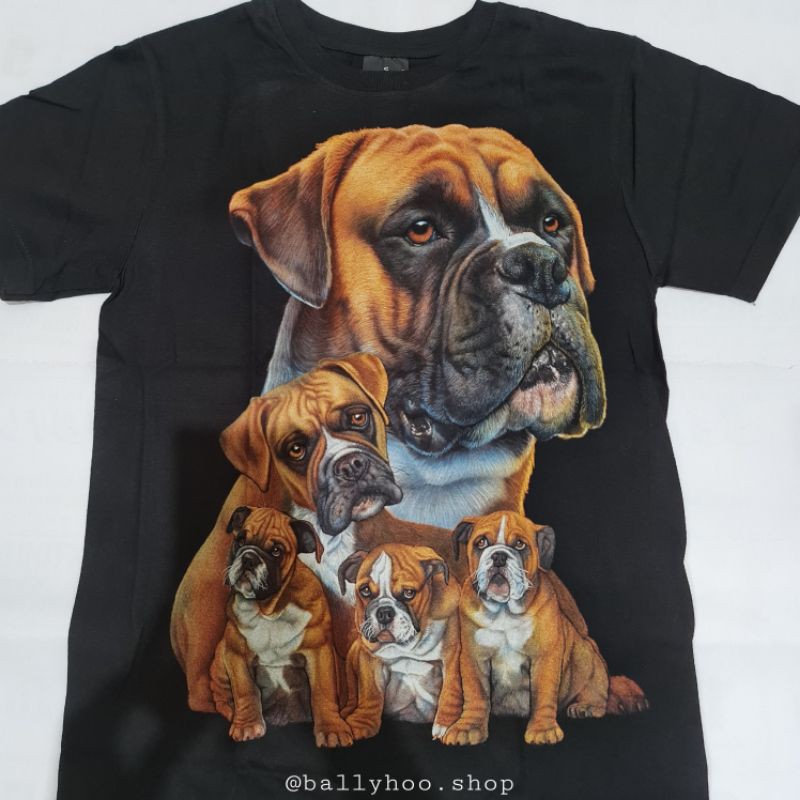 Rock Chang/Rock Yeah Unisex Kaos Glow In The Dark Hewan Anjing