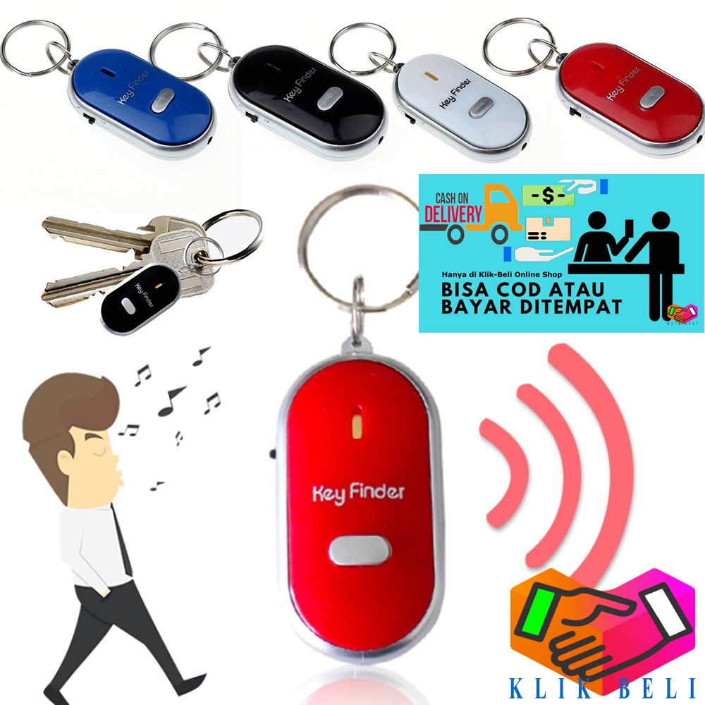 Just Whistle Gantungan Kunci Siul Key Finder Mobil Motor