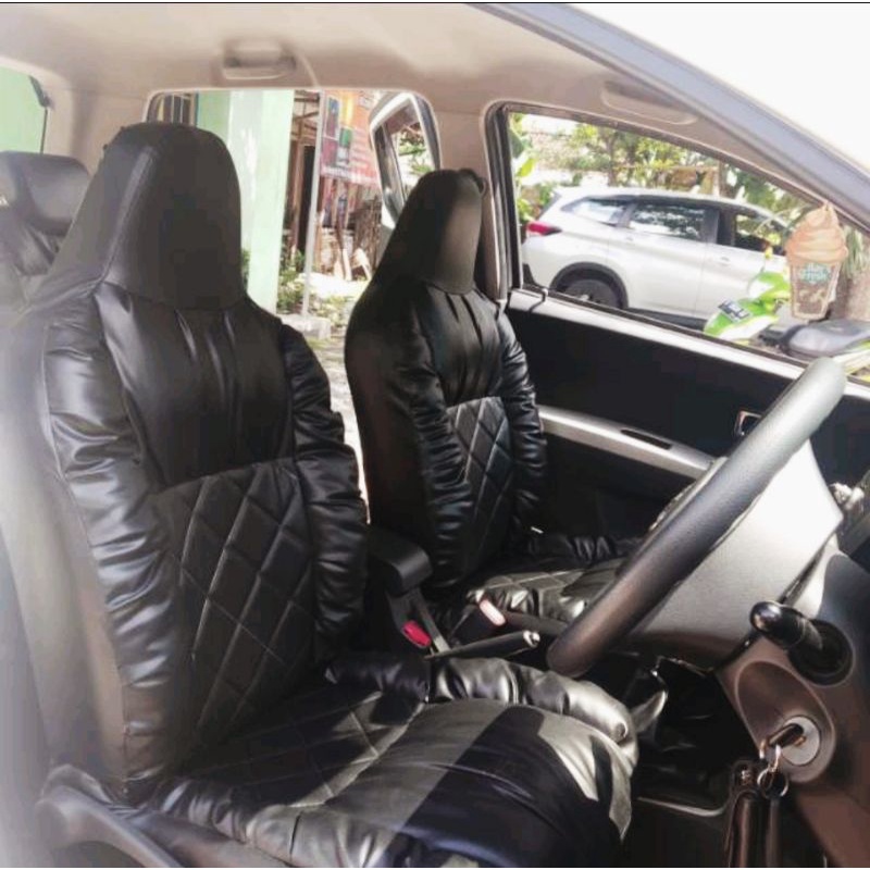 Cover Jok Mobil Motif Sofa Ayla Agya Brio Jazz Yaris Wagon Ignis Mirage Vios