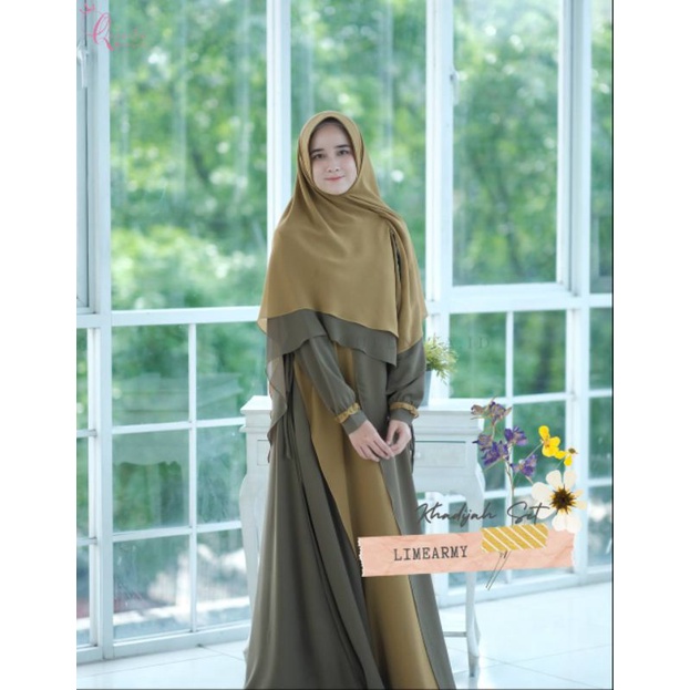 Gamis Ceruti Baby Doll - Khadijah by Queenita