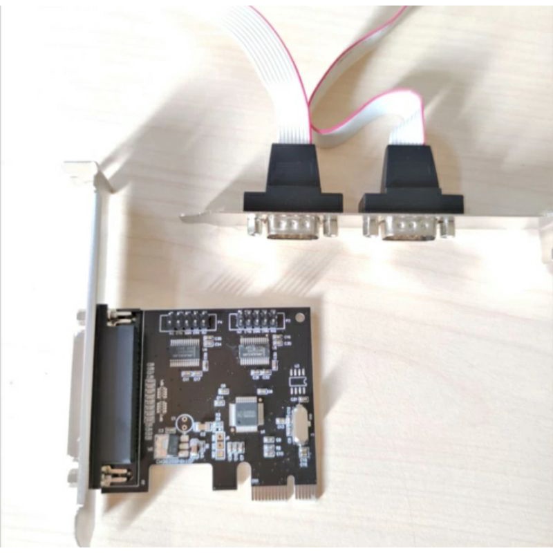 SKU-1219 PCI EXPRESS SERIAL DAN PARALEL LPT COMBO I O  CARD PCI E