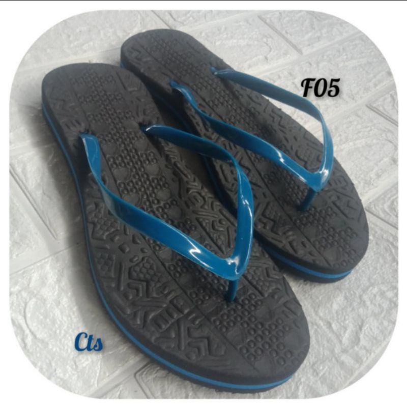 CTS Sandal Jepit Wanita Model Entrik Love F05