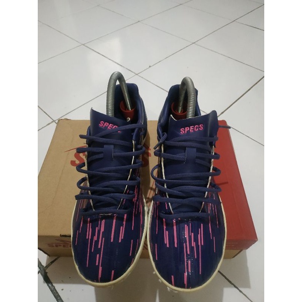 Sepatu Futsal Accelerator Lightspeed in Purple Specs