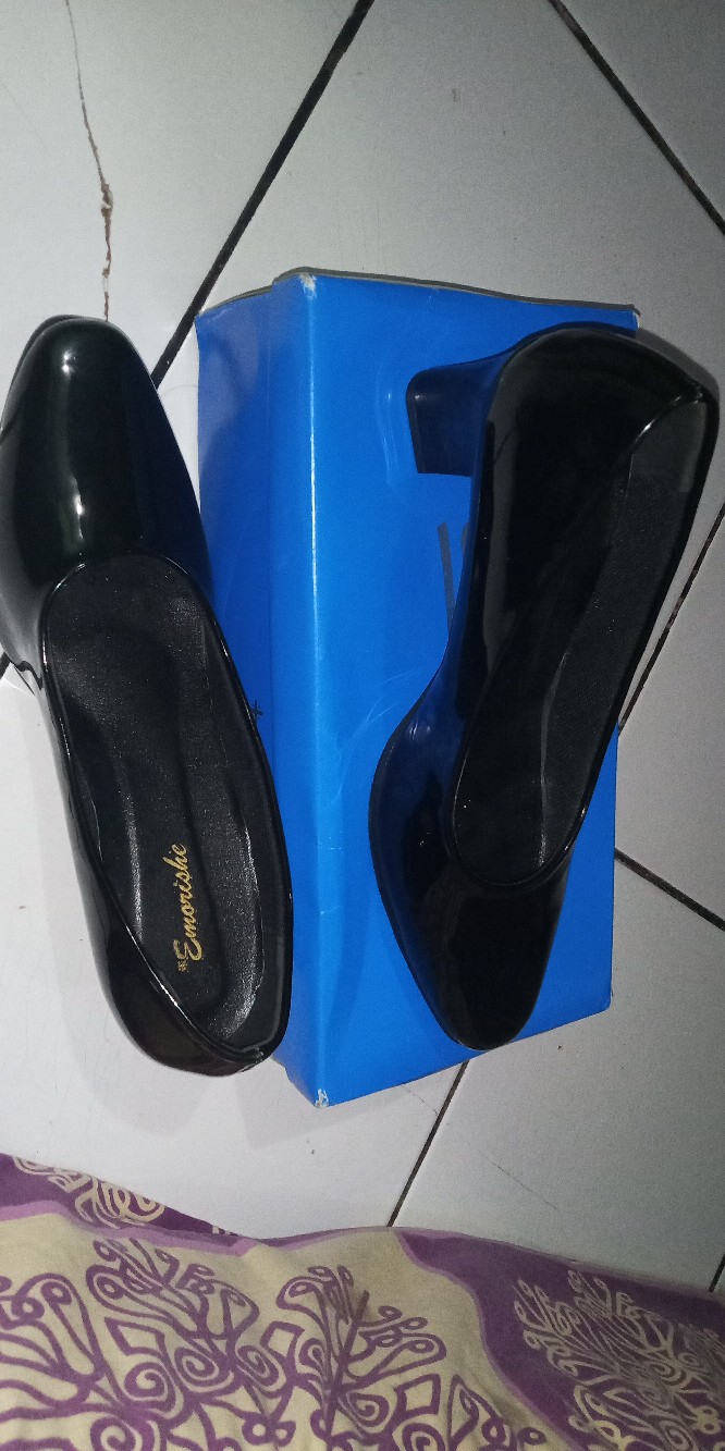 Sepatu Pantofel Wanita Big Size W02clx