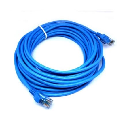 Cable lan nyk 10 meter utp cat 5 5e 10/100Mbps indoor network - Kabel internet rj45 10m cat5e in door