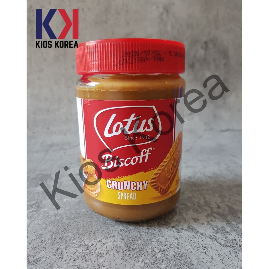 

Lotus Biscoff Spread Crunchy 380gr - Selai Biskuit Speculoos Belgia