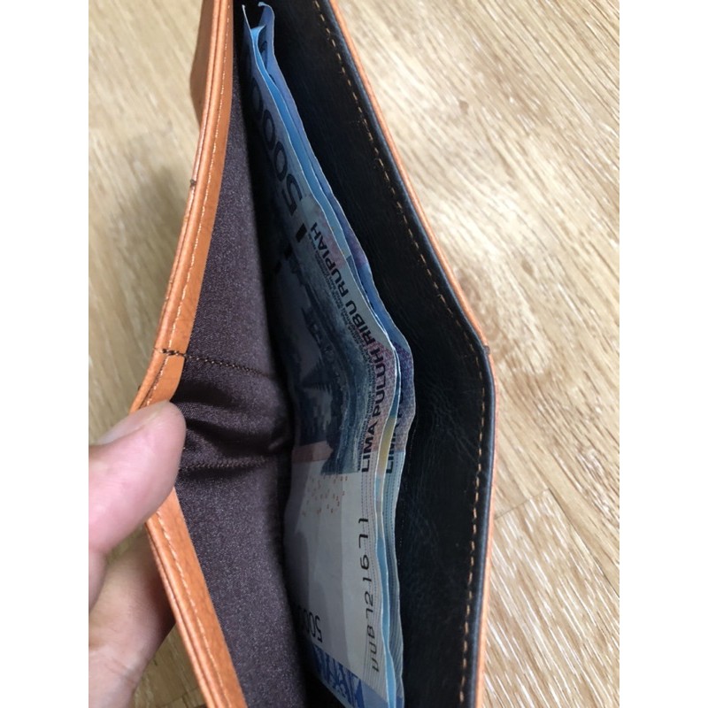 DOMPET PRIA KULIT SINTETIS DOMPET PRIA LIPAT DOMPET KARTU DOMPET PRIA KOMBINASI DOMPET DISTRO COWOK