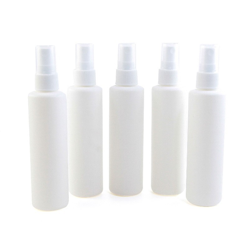 BOTOL SPRAY 100ML PUTIH POLOS DIAMETER 3.5CM - BOTOL CAIRAN ANTISEPTIK/PARFUM/SETTING SPRAY/DLL