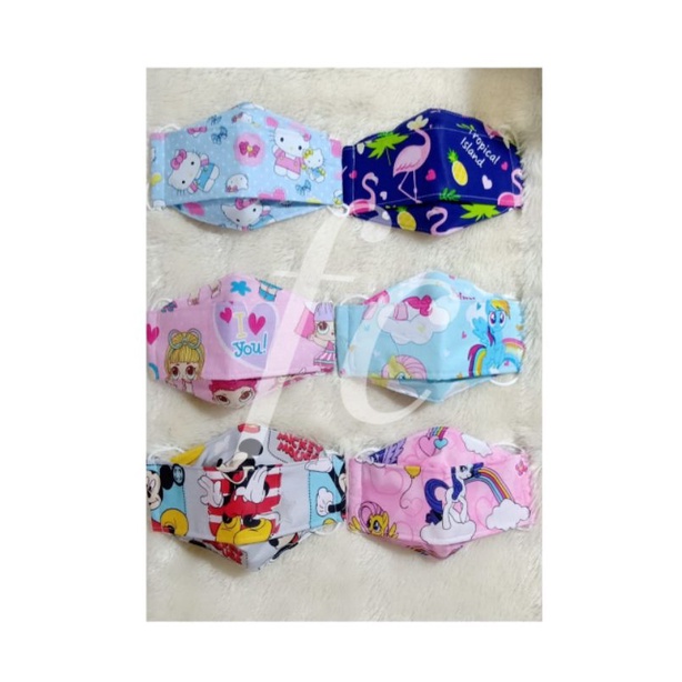 Masker Anak 3D anak