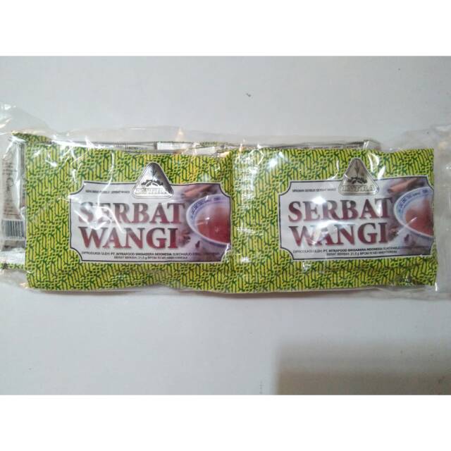 

Serbat Wangi Pack Intra isi 10 sachet