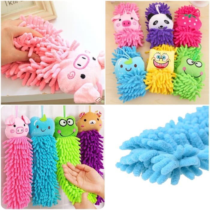 Lap Cendol Microfiber Lap Tangan Cendol Lap Bersih Handuk Tangan Lap -