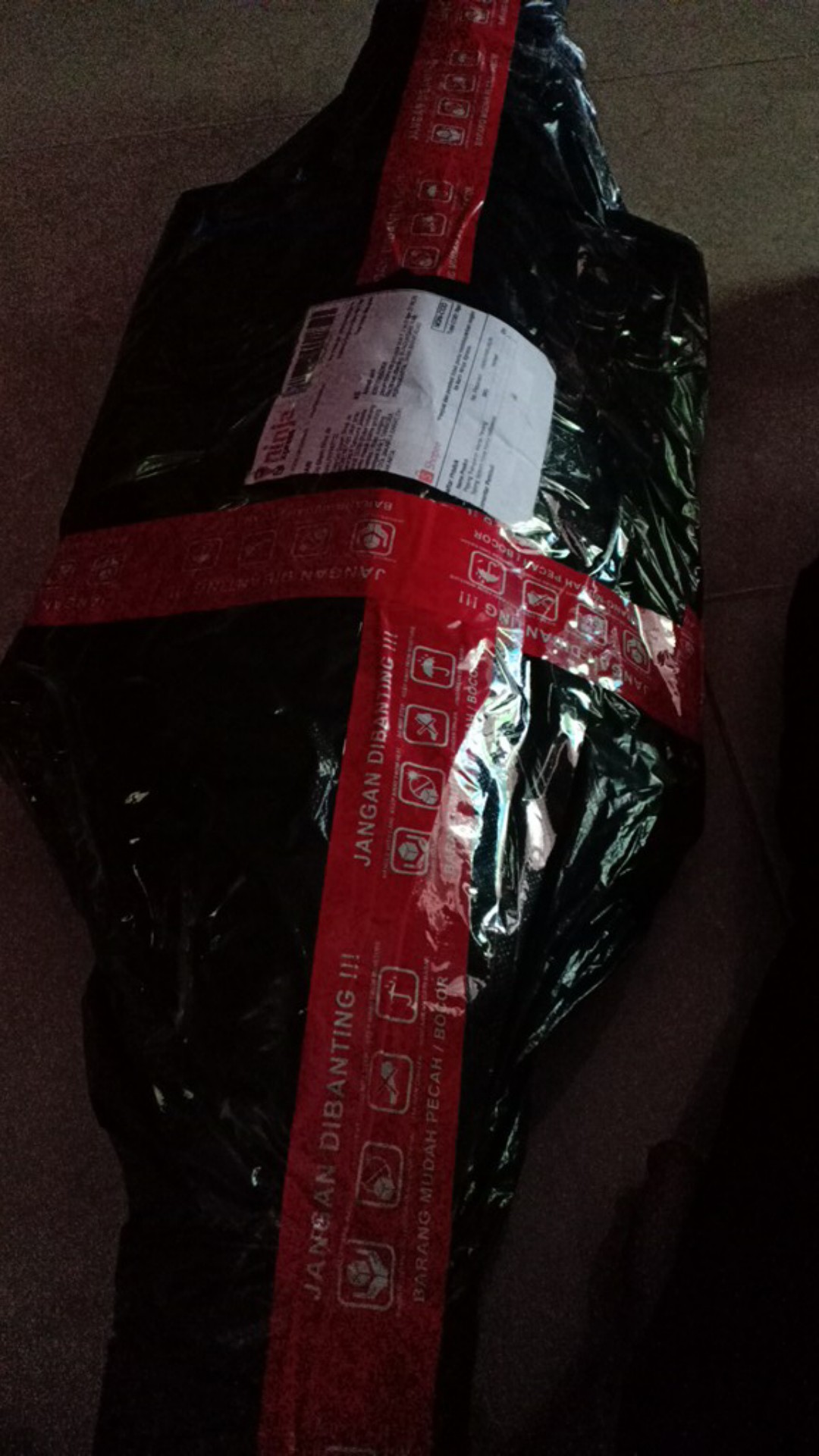 Payung Transparan Warna Panjang